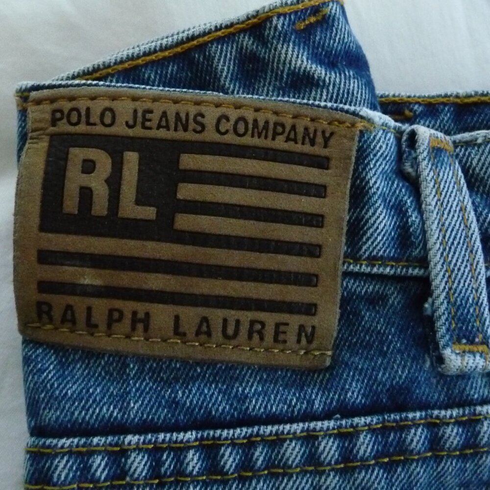 WOMAN’S VINTAGE RALPH LAUREN POLO JEANS CO. CLASSIC JEANS 14 x 31   item #2